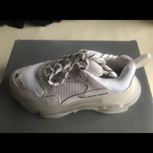 new Balenciaga triple s sneakers size 6.
